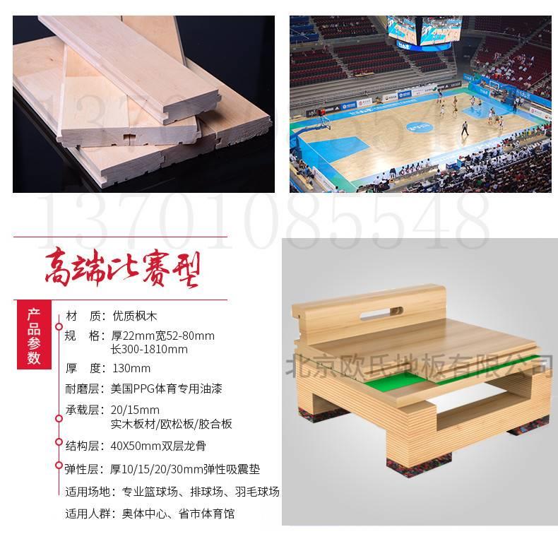 体育运动木地板主要用材及使用性能解析
