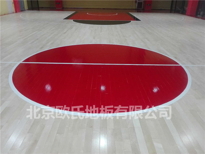 篮球馆木地板施工工艺_篮球馆专用运动木地板_室内篮球馆体育运动木地板